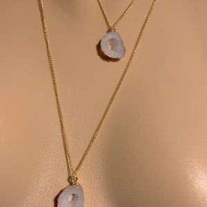 2 Necklace And Earrings Set